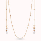 DAX GOLD BEAD EYEWEAR CHAIN