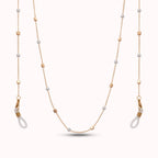 DAX GOLD PEARL EYEWEAR CHAIN