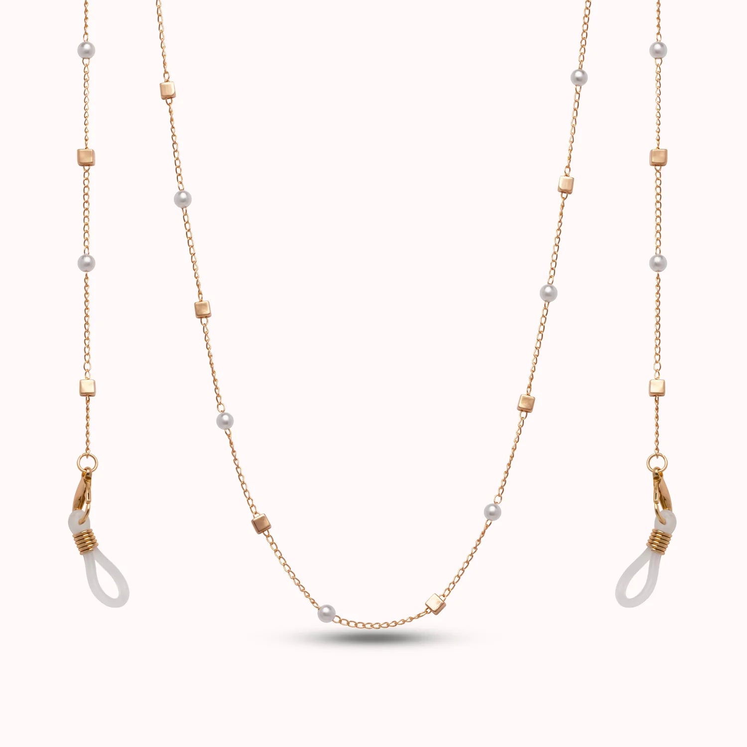 DAX GOLD PEARL EYEWEAR CHAIN