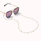 DAX GOLD PEARL EYEWEAR CHAIN
