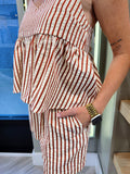 RED STRIPE SHORTS