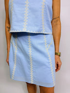 BABY BLUE SKIRT