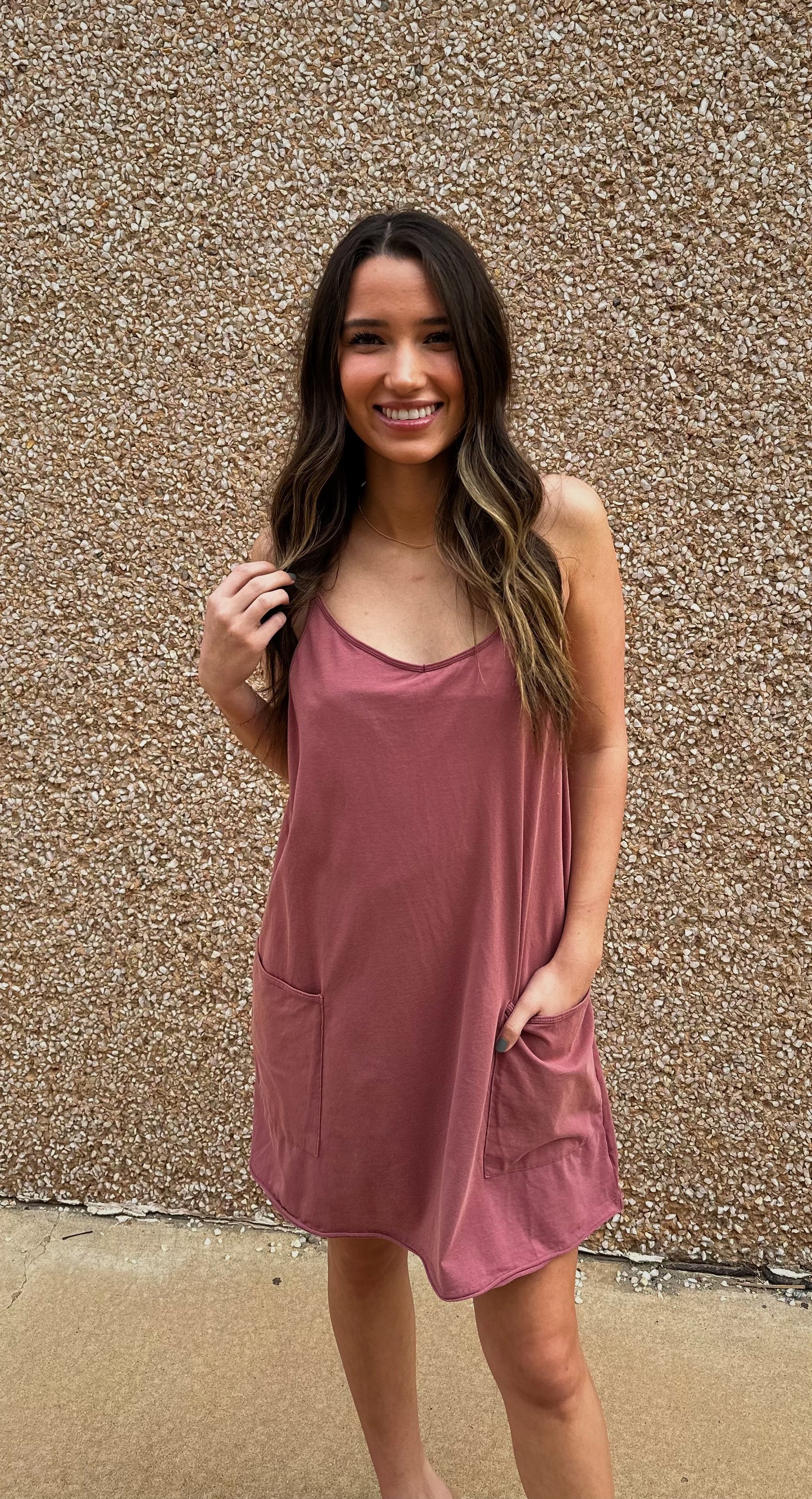 WOODROSE ROMPER DRESS