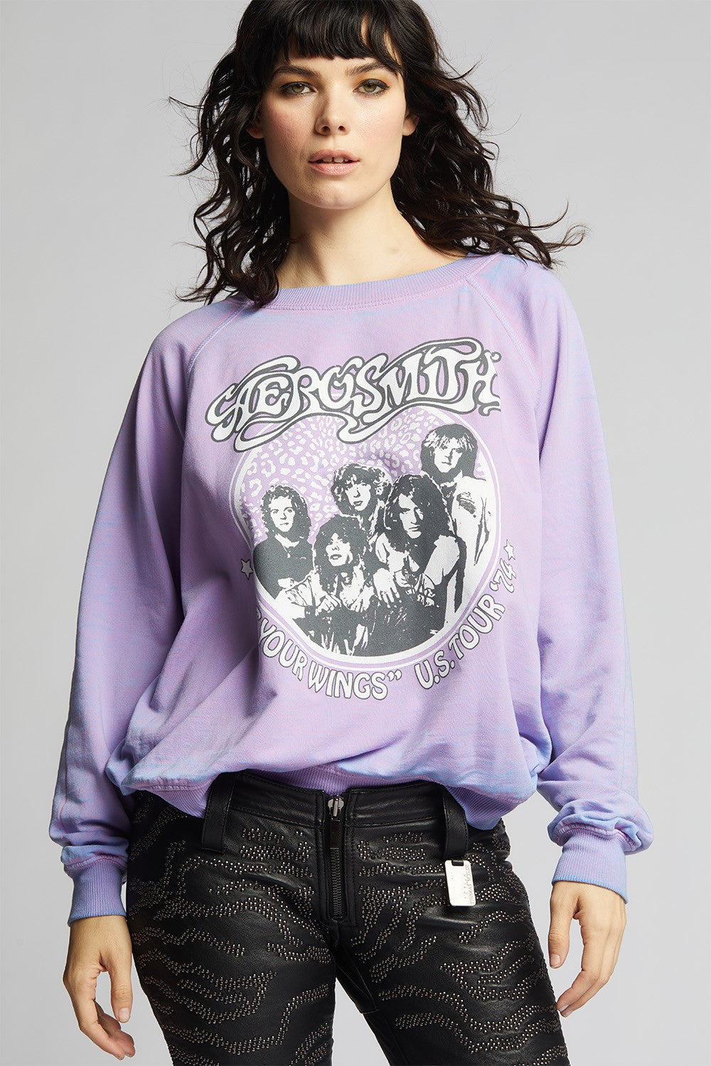 RECYCLED KARMA AEROSMITH GET YOUR WINGS SWEATSHIRT