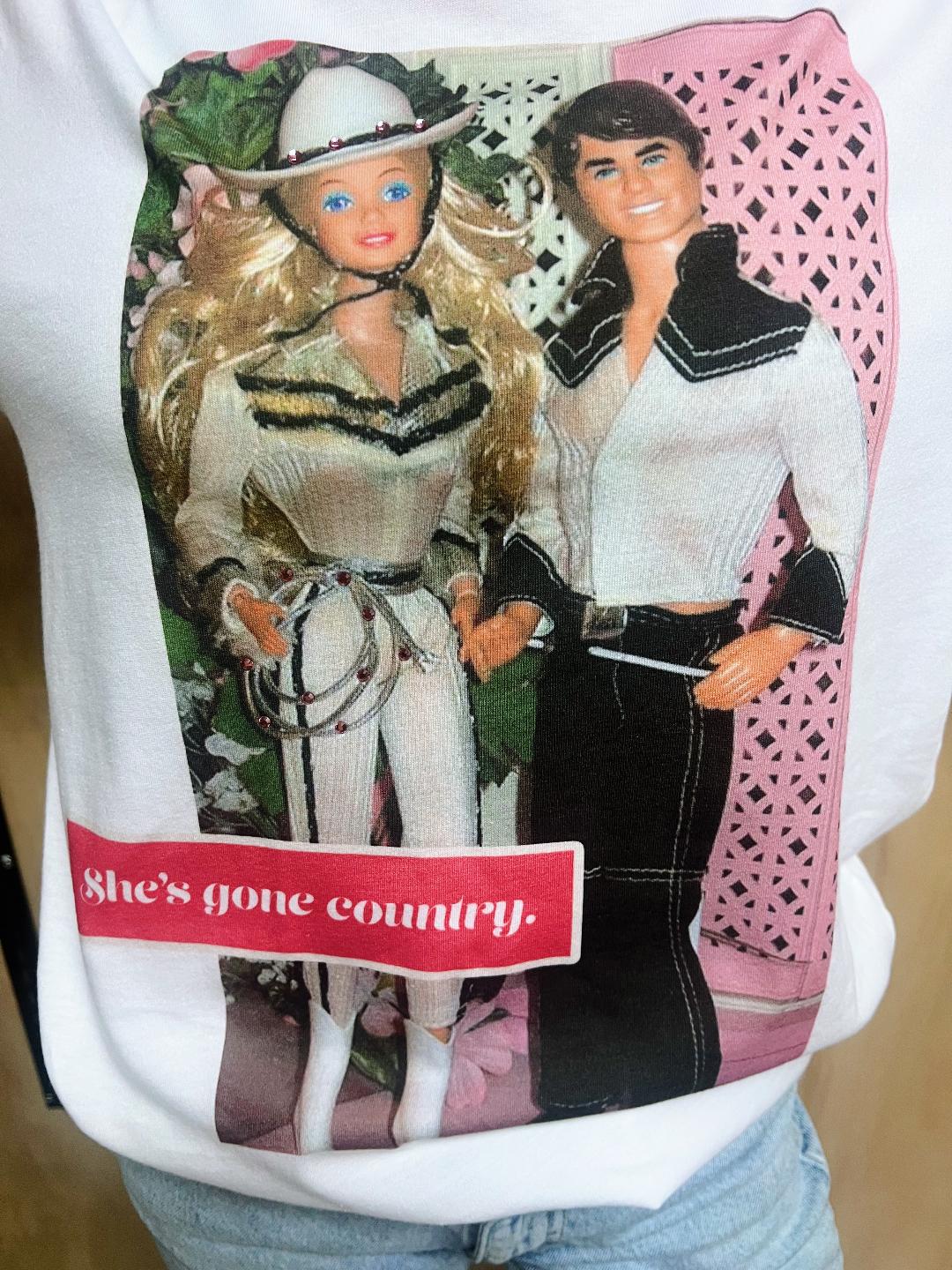 GINA SHE'S GONE COUNTRY TEE