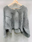 ROUND NECK SOLID SWEATER