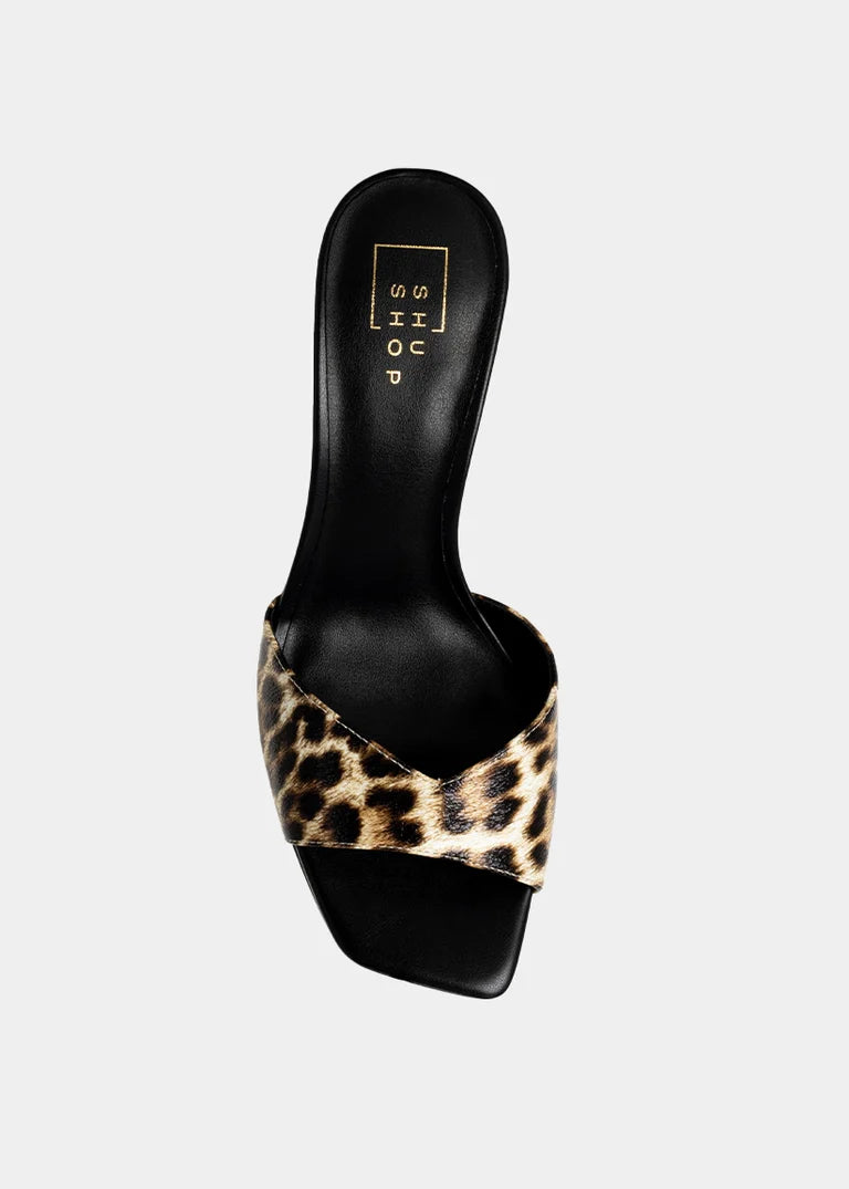 HOLIDAY LEOPARD PRINT HEEL