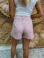 PINK PLEATED FRONT SKORT