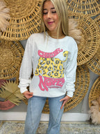 PINK FLOYD CHEETAH SWEATSHIRT