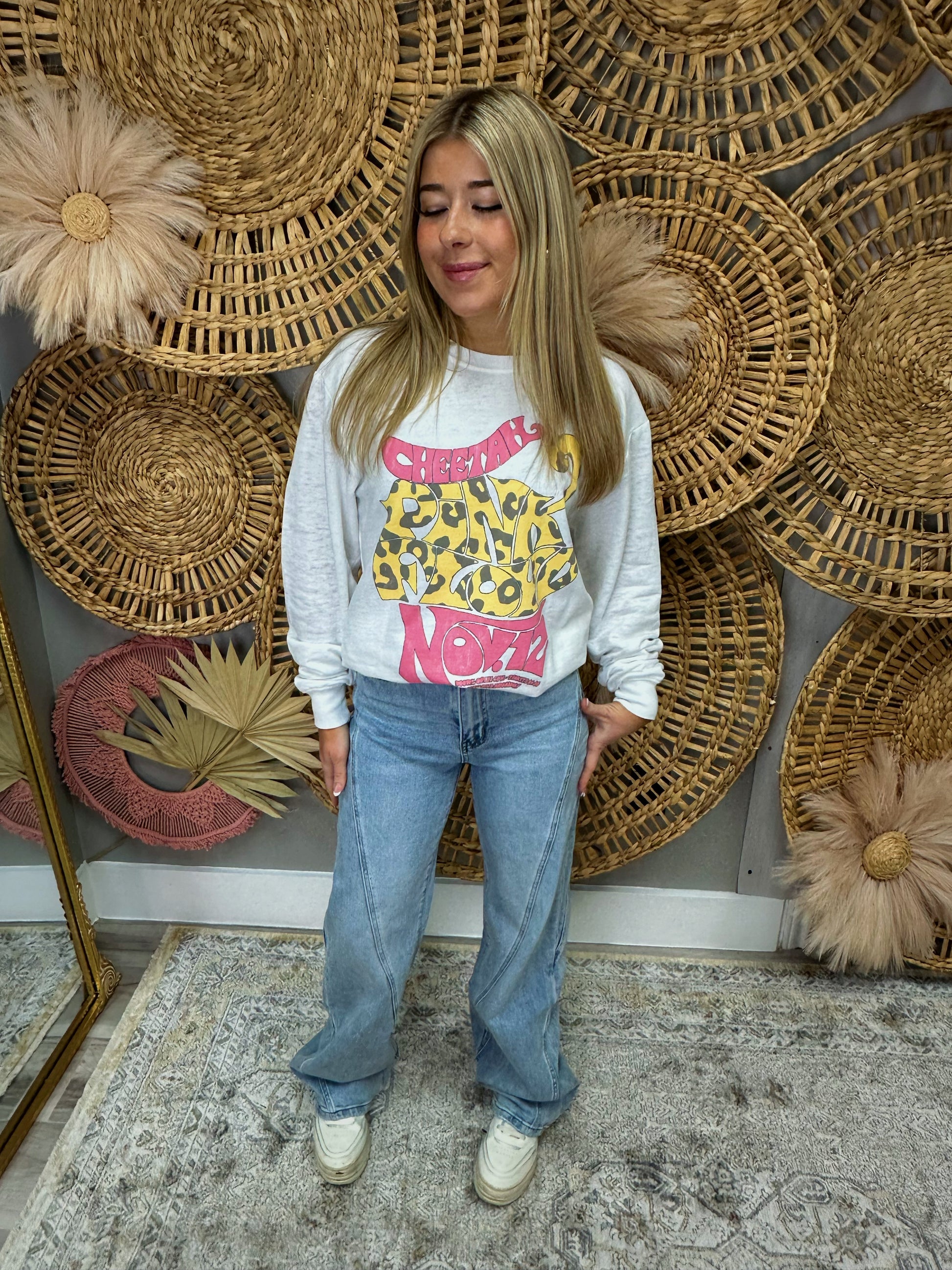 PINK FLOYD CHEETAH SWEATSHIRT