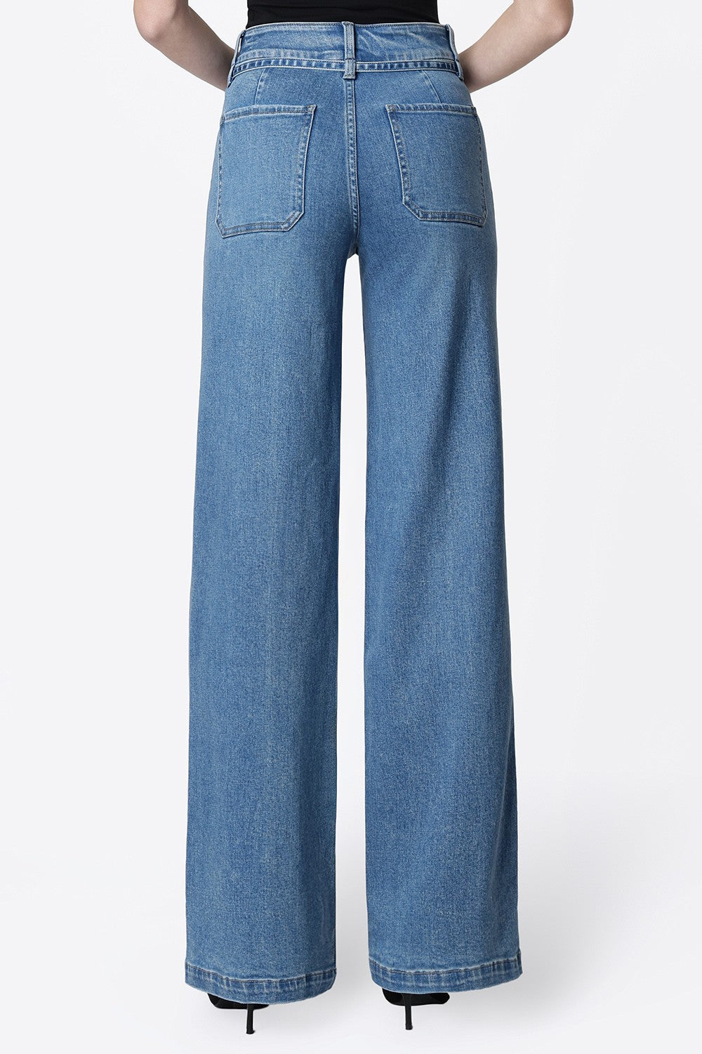 VERVET DOLLY HIGH RISE W/ TIE JEAN