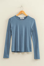 BASIC CREW NECK TOP