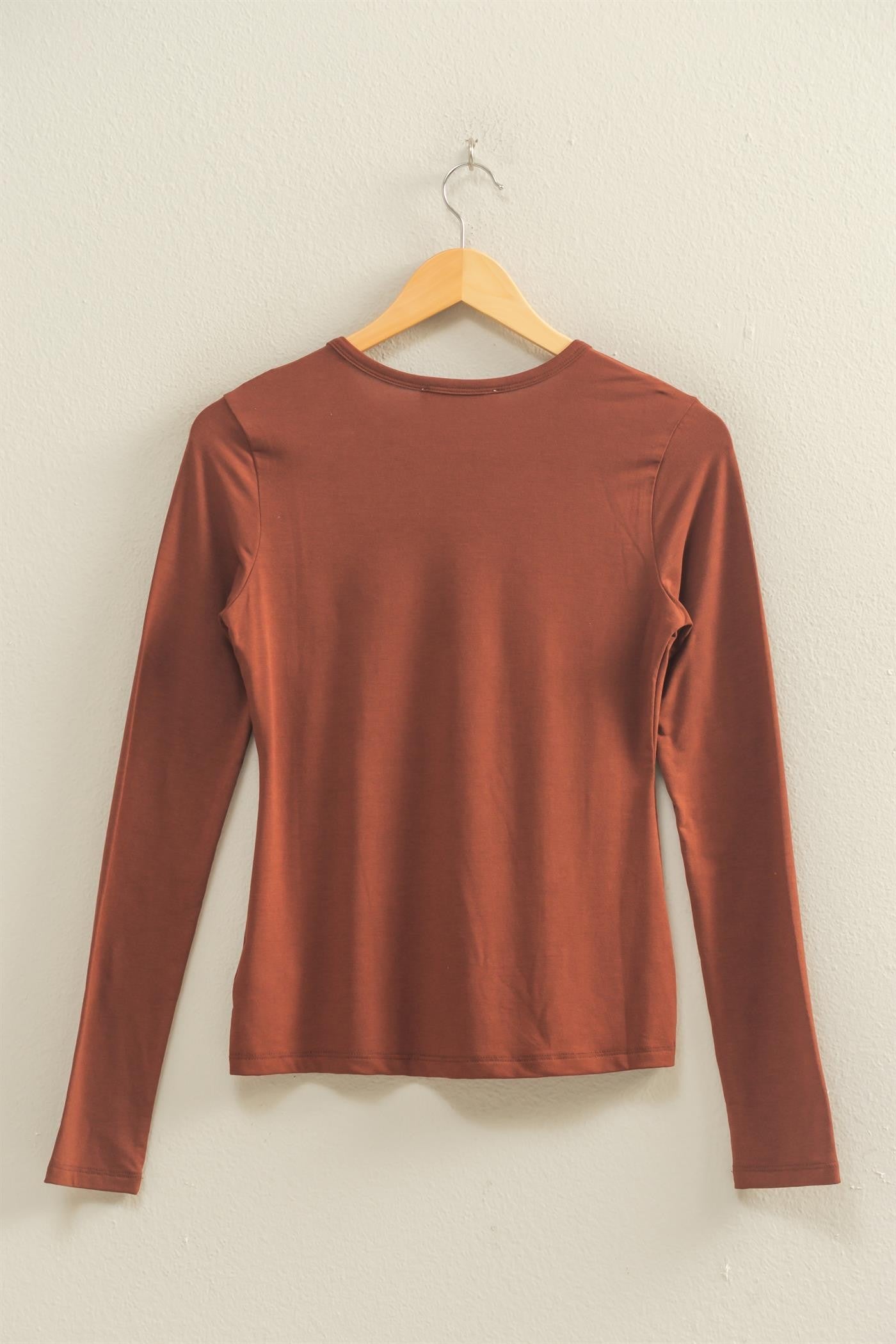 BASIC CREW NECK TOP