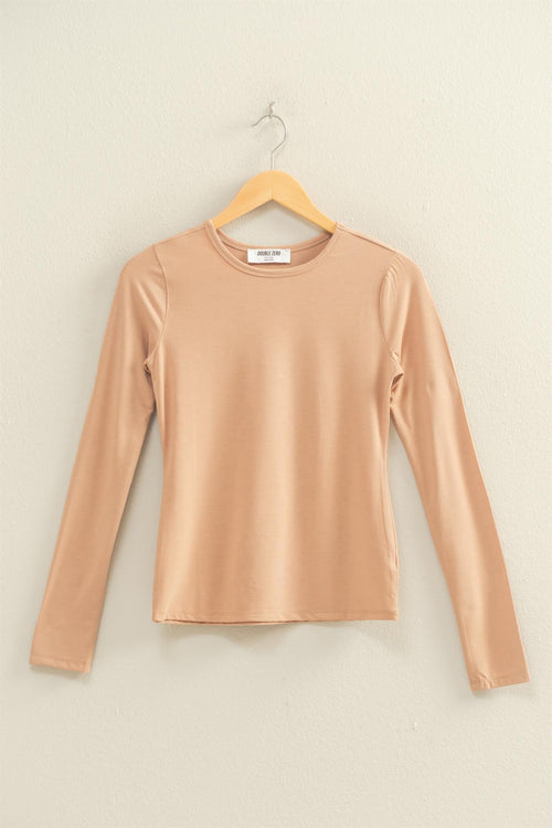 BASIC CREW NECK TOP