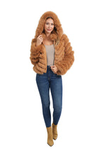 GINGER REVERSIBLE FUR JACKET