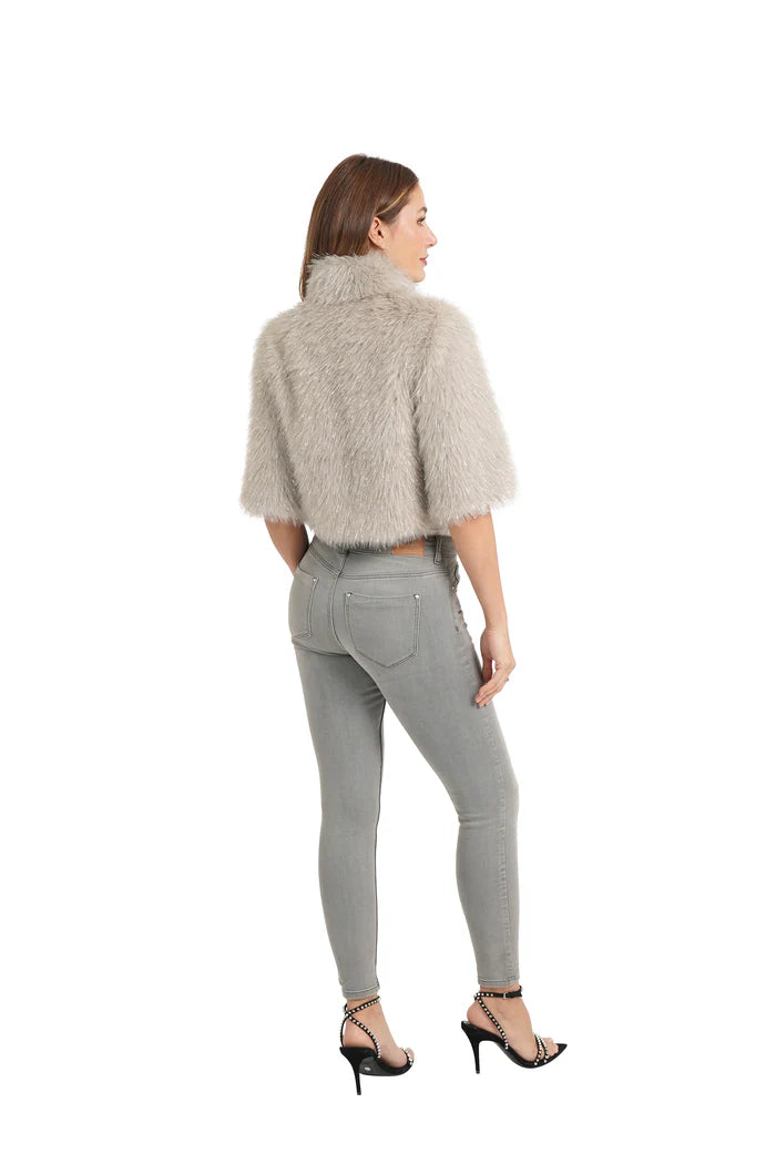 ALICE SILVER SHURG FUR JACKET