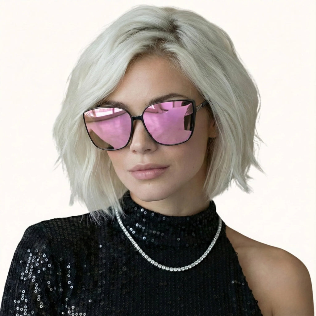 DAX LUX PINK SUNGLASSES