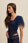 TIERED RUFFLE BODYSUIT