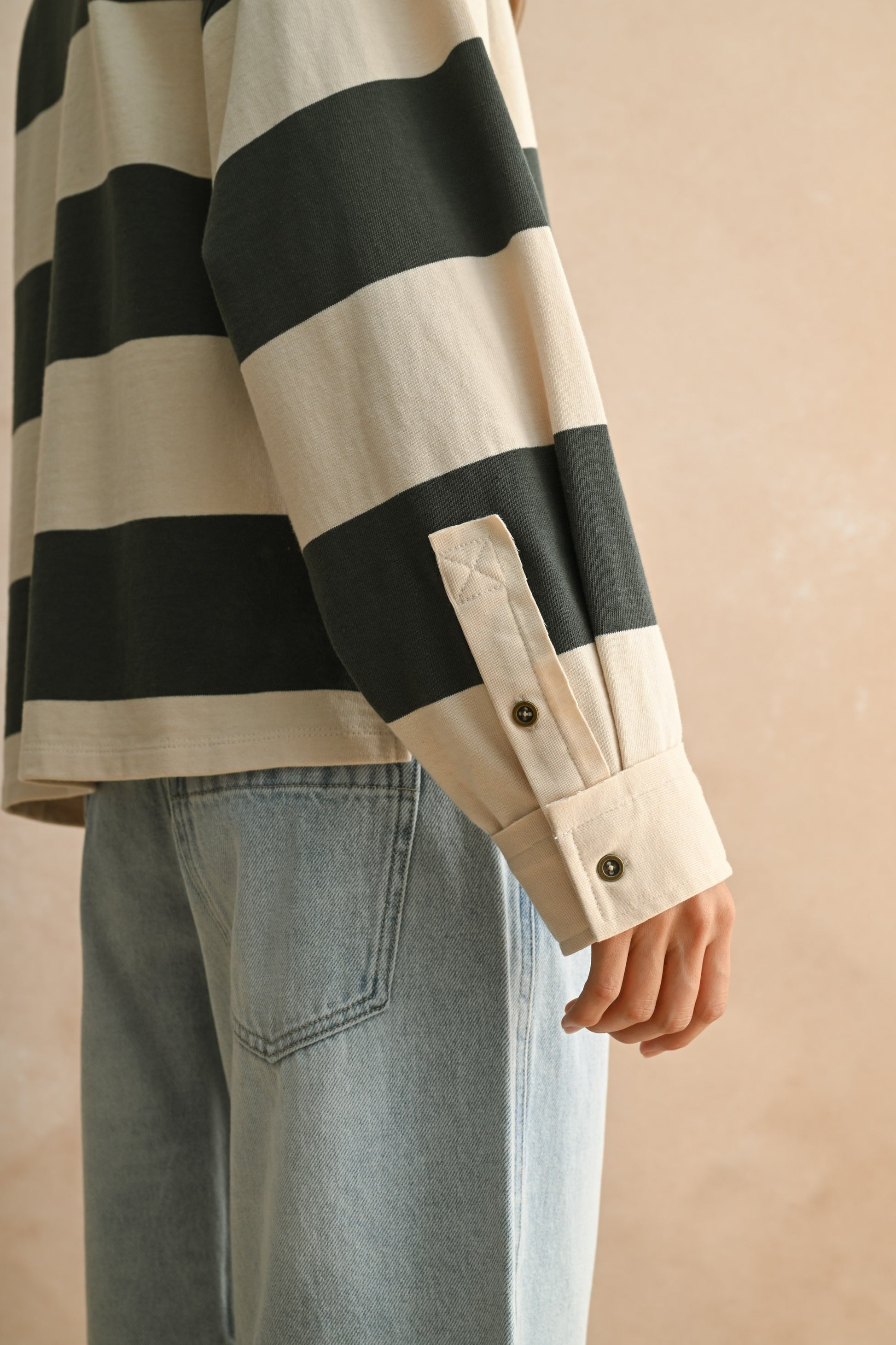 PANEL KNITTED SHIRT