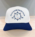 SILLY GOOSE YAHT CLUB NAVY TRUCKER HAT