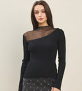 SEMI SHEER TOP