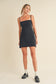 BLACK SWEETHEART DRESS