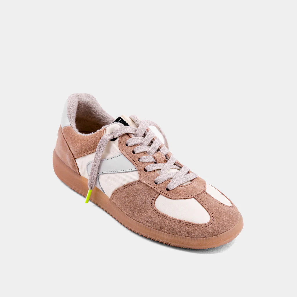 SYLVIA BEIGE SUEDE SNEAKER