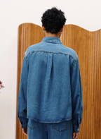 MELISSE DENIM SHIRT JACKET