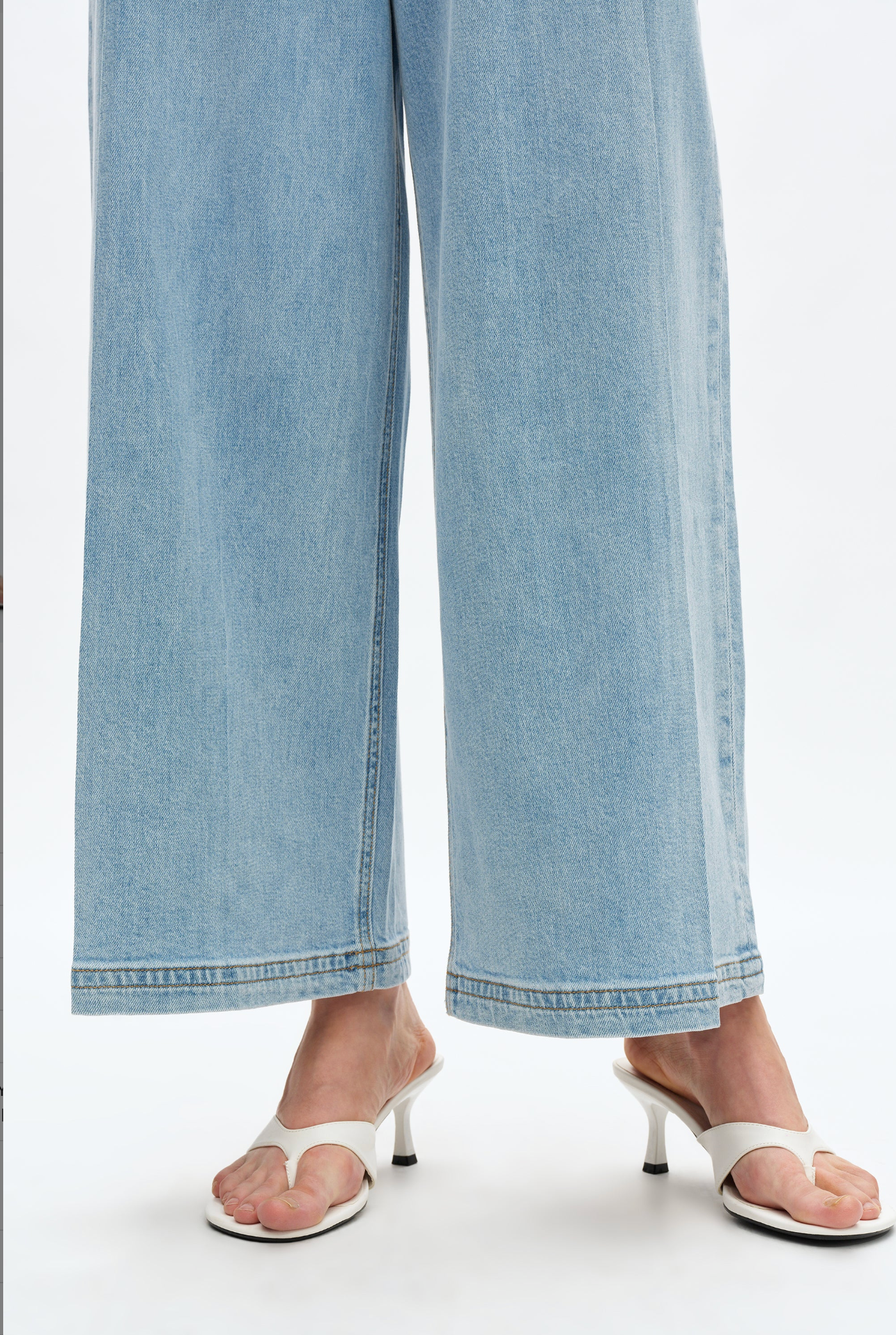 BAYEAS ZEPHYRINE HIGH RISE WIDE LEG LIGHT BLUE