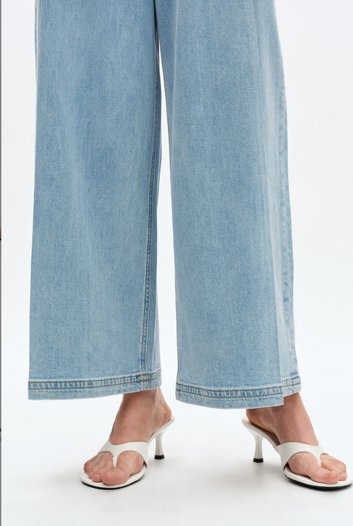 BAYEAS ZEPHYRINE HIGH RISE WIDE LEG LIGHT BLUE