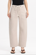 BAYEAS GRETA HIGH RISE BARREL PANTS
