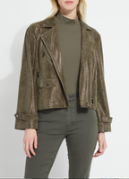 LYSSE EMORY VEG SUEDE JACKET