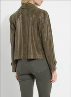 LYSSE EMORY VEG SUEDE JACKET