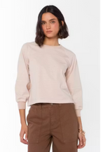 TINSLEY BLUSHING PINK SWEATSHIRT