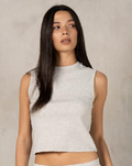 GREY TERRY TOP