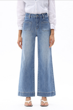 BAYEAS HILARY HIGH RISE WIDE LEG JEANS