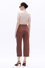 BAYEAS ESPRESSO HIGH RISE BARREL JEAN
