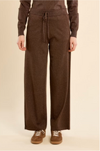 SPARKLE KNITTED CHOCO PANT