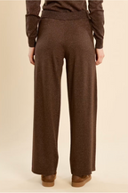 SPARKLE KNITTED CHOCO PANT
