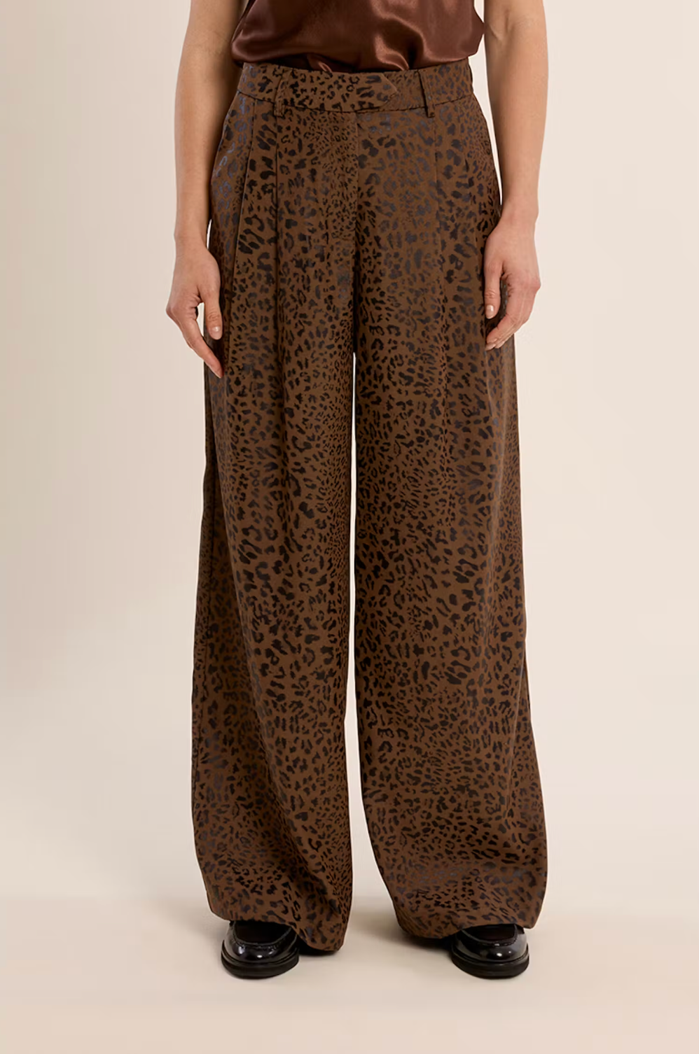 LEOPARD CHOCOLATE PANT