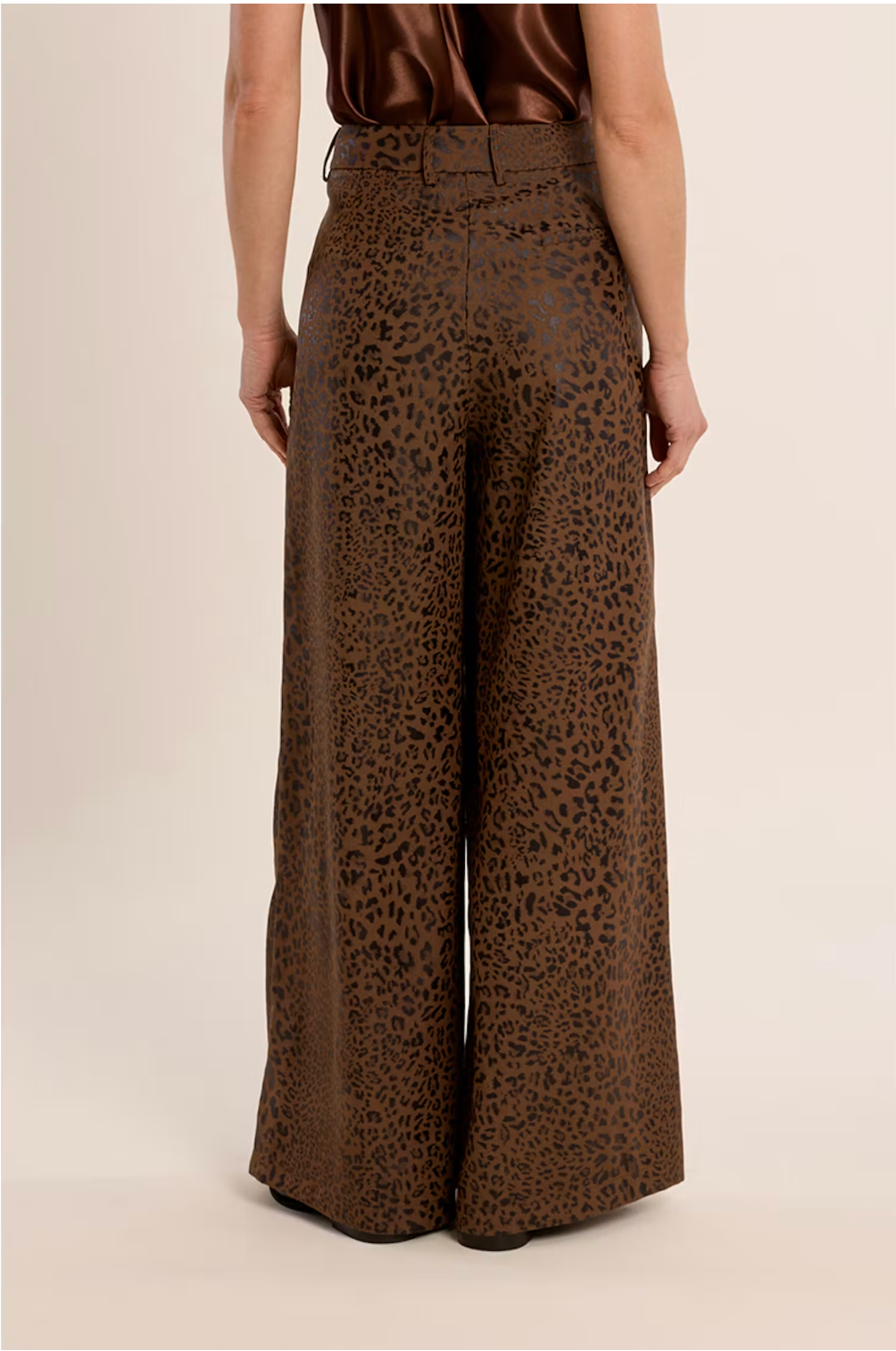 LEOPARD CHOCOLATE PANT