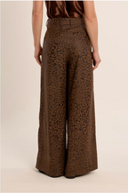 LEOPARD CHOCOLATE PANT