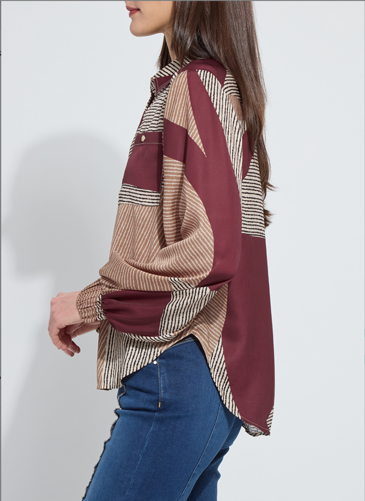 ANISH MIX MEDIA ROBUST BLOUSE