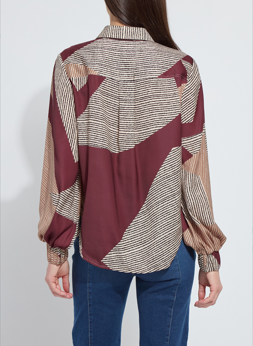 ANISH MIX MEDIA ROBUST BLOUSE