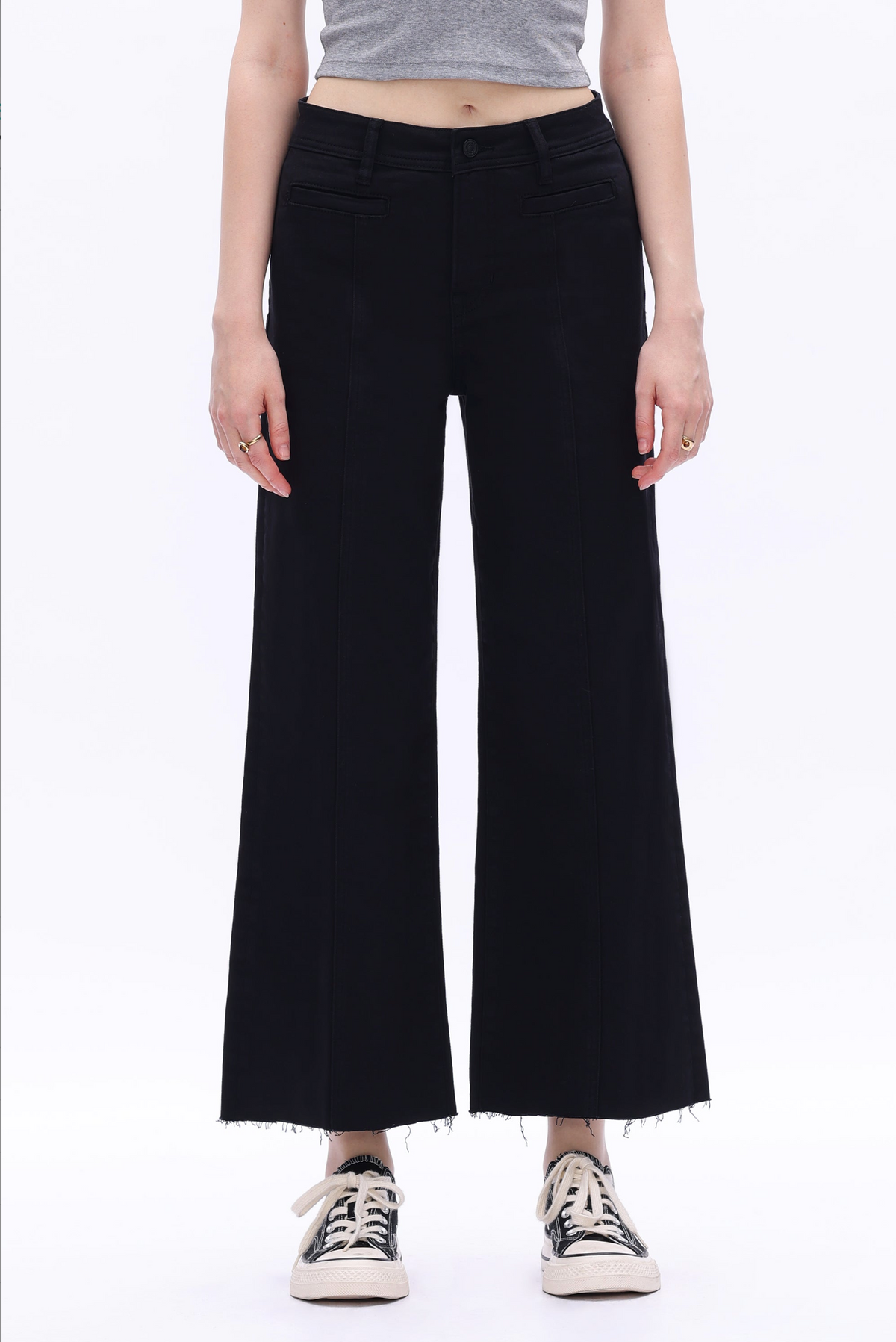 BIA BLACK HR WIDE LEG JEAN BAYEAS
