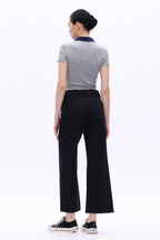 BIA BLACK HR WIDE LEG JEAN BAYEAS