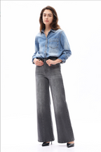 GALINDA GRAY HR WIDE LEG BAYEAS