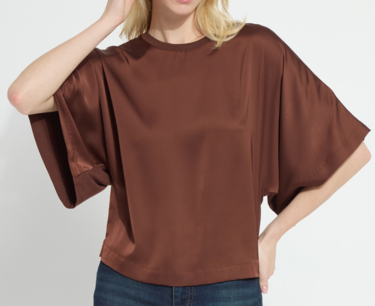 GINGER DOLMAN TEE (MAPLE)