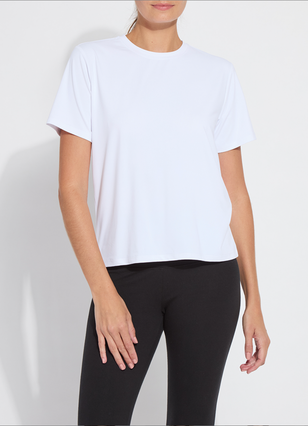 PERFECT BOX CUT TEE (WHITE)