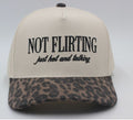 NOT FLIRTING TRUCKER HAT